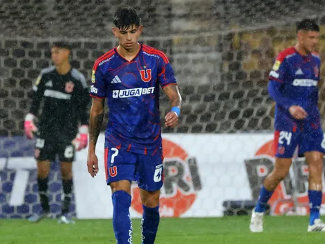 En la tribuna: la carita de Gago tras condoro defensivo de la U