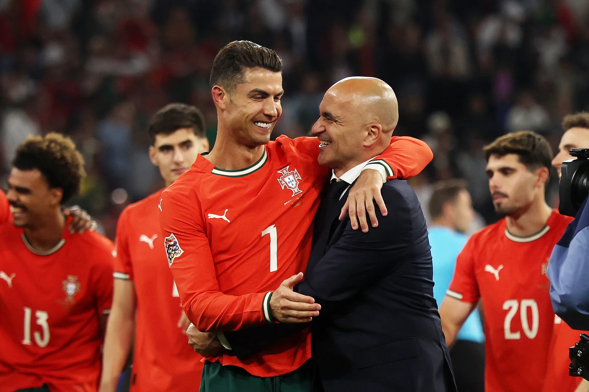 Roberto Martínez pone la calma: Cristiano Ronaldo estará con Portugal en el Mundial.