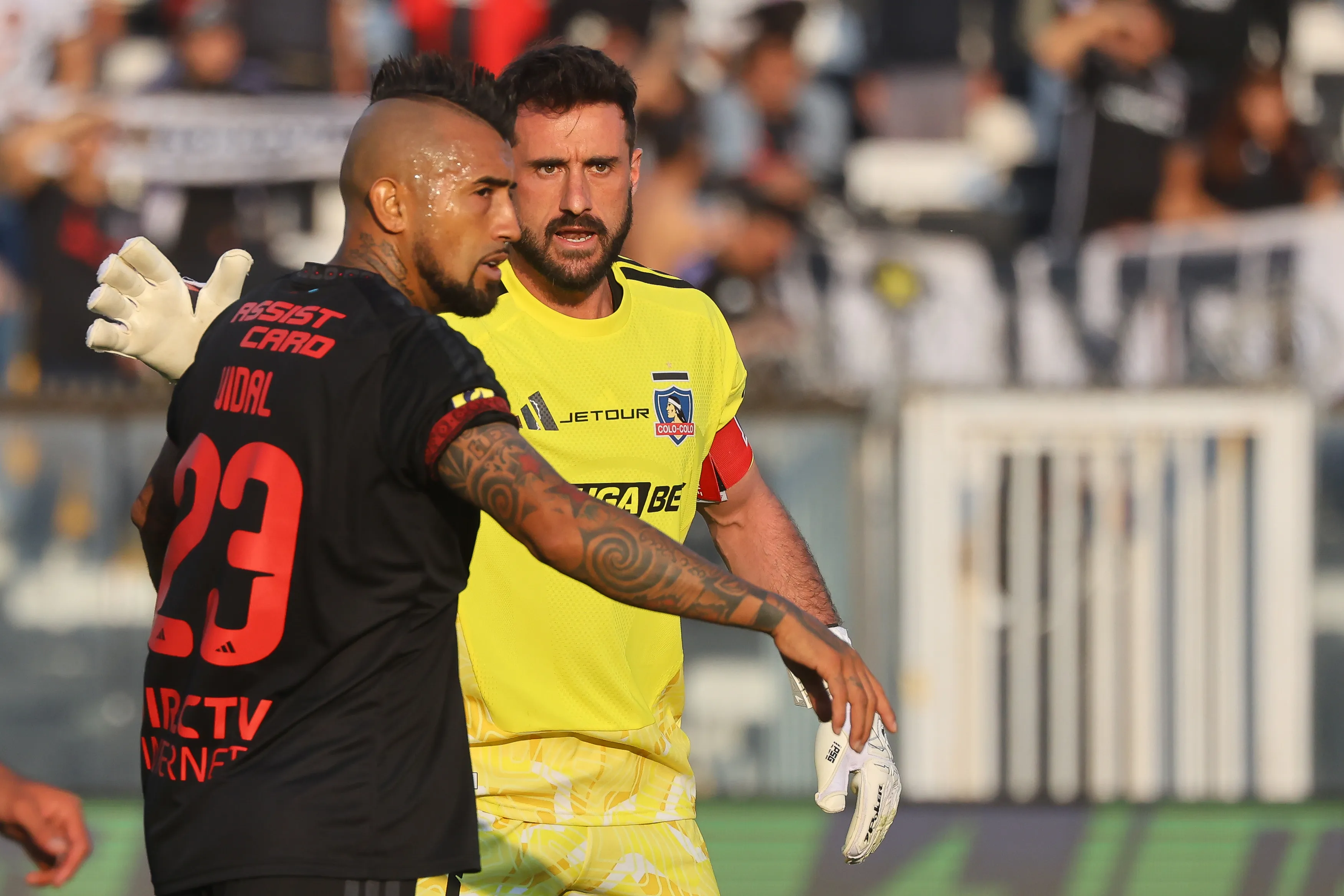 Fernando De Paul destacó como la figura de Colo Colo ante Coquimbo. Foto: Jonnathan Oyarzun/Photosport