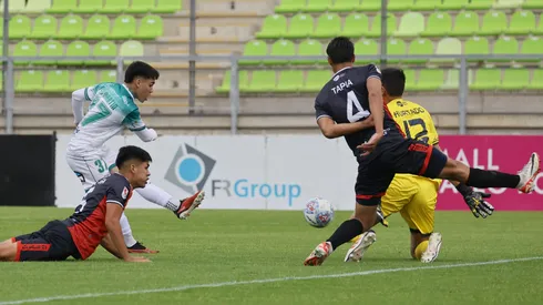 Denilson San Martín anotó su primer gol en el profesionalismo.