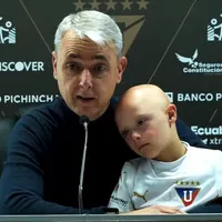 El hermoso momento de Tiago Nunes con su hijo en el Día del Síndrome de Down