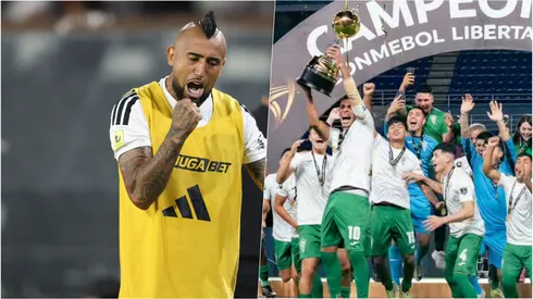 Arturo Vidal celebró la hazaña de Santiago Wanderers en la Copa Libertadores Sub 20.
