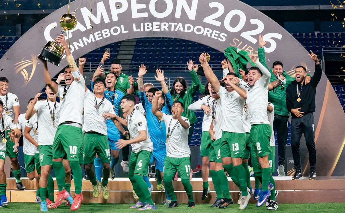 Notable arenga de Santiago Wanderers para ser campeón de Copa Libertadores Sub 20 con penales perfectos