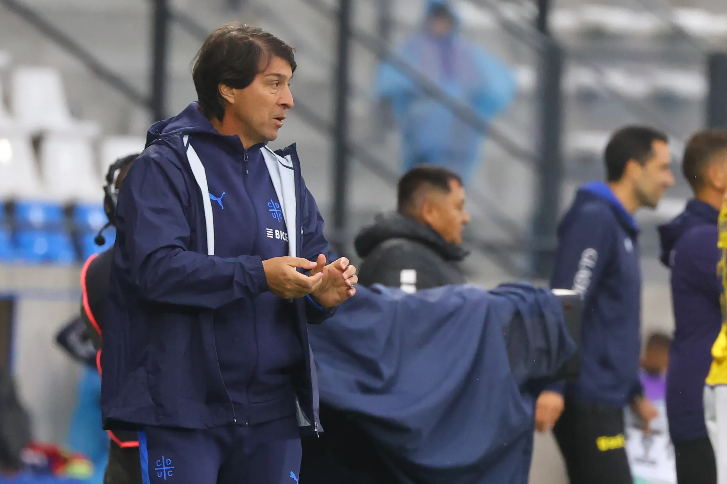 Daniel Garnero en el partido ante Universidad de Concepción. (Jonnathan Oyarzun/Photosport).