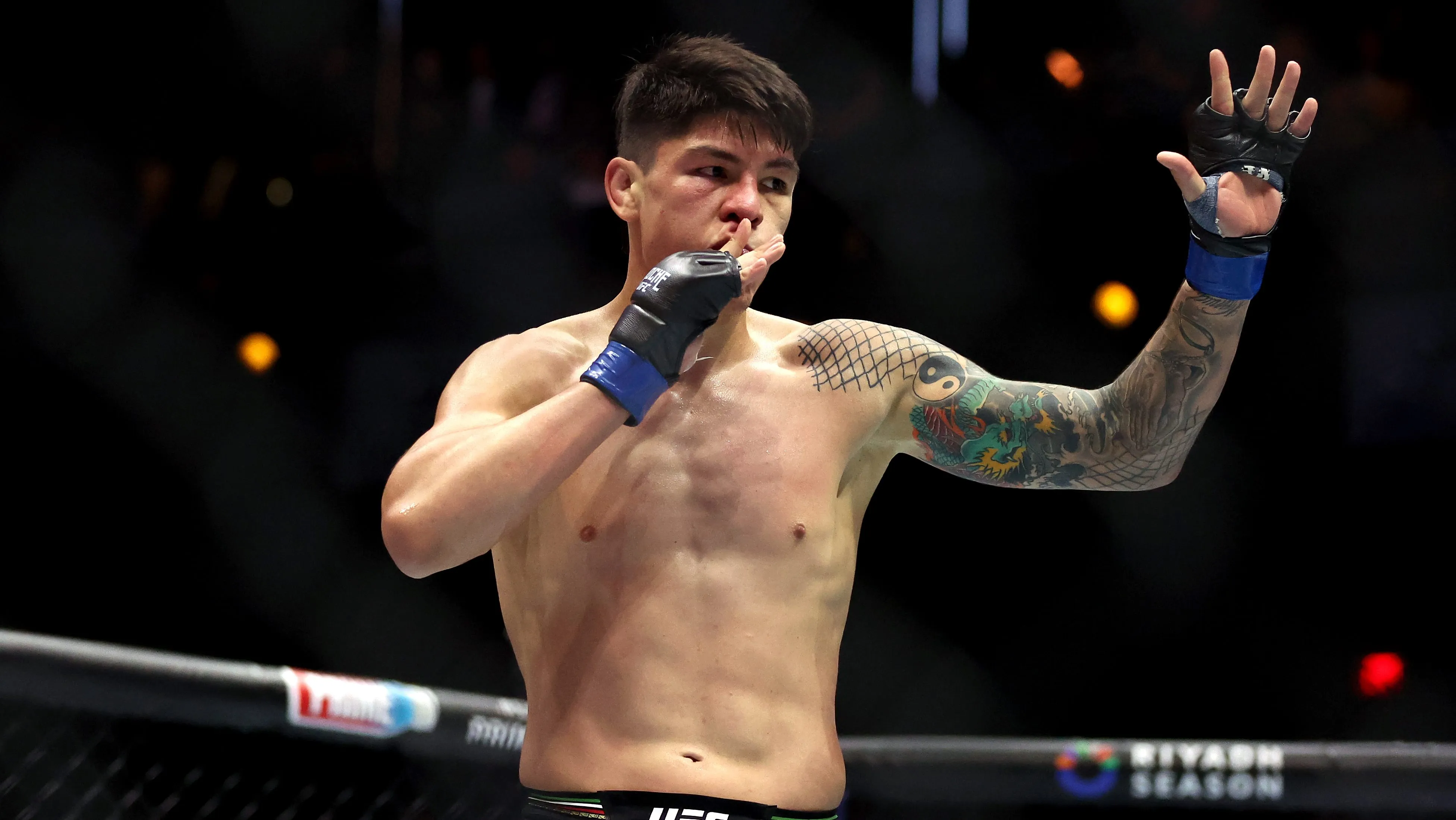 Ignacio Jaula Bahamondes vuelve a la UFC después de su derrota contra Rafael Fiziev. Foto: Getty Images.