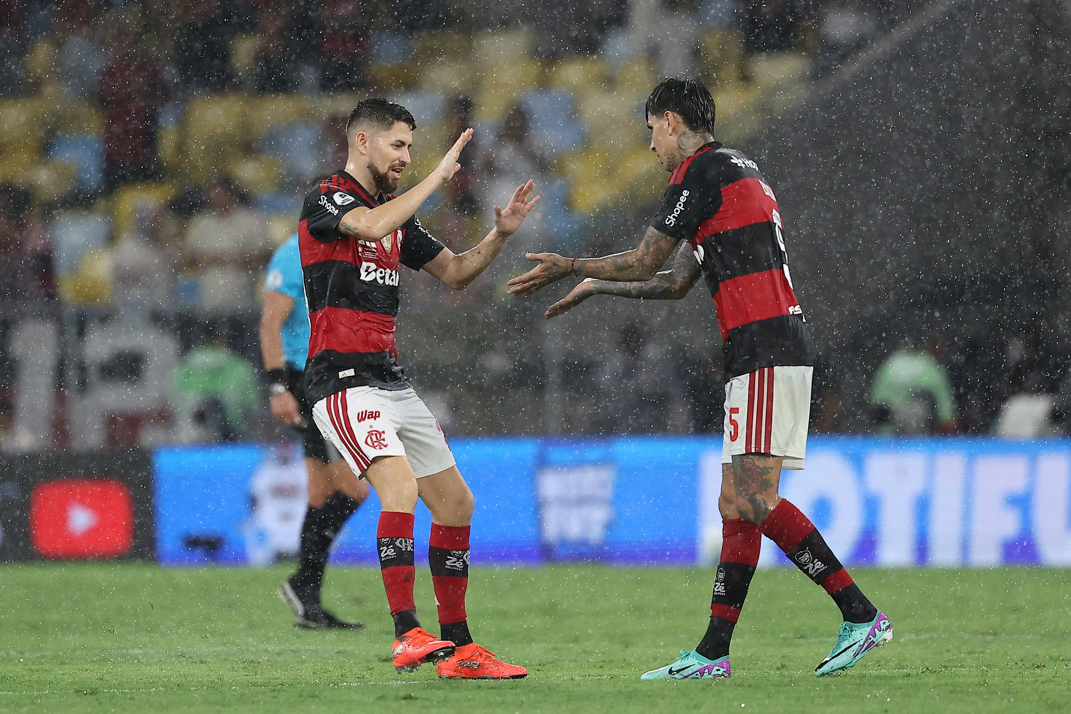 Jorginho es compañero de Pulgar en el Fla. (Photo by Wagner Meier/Getty Images)
