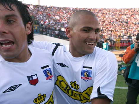 Chupete Suazo regalonea a otro ex Colo Colo tras enfrentarlo en la B