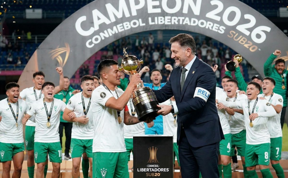 El sucinto mensaje de Alejandro Domínguez tras título de Wanderers en Libertadores Sub 20