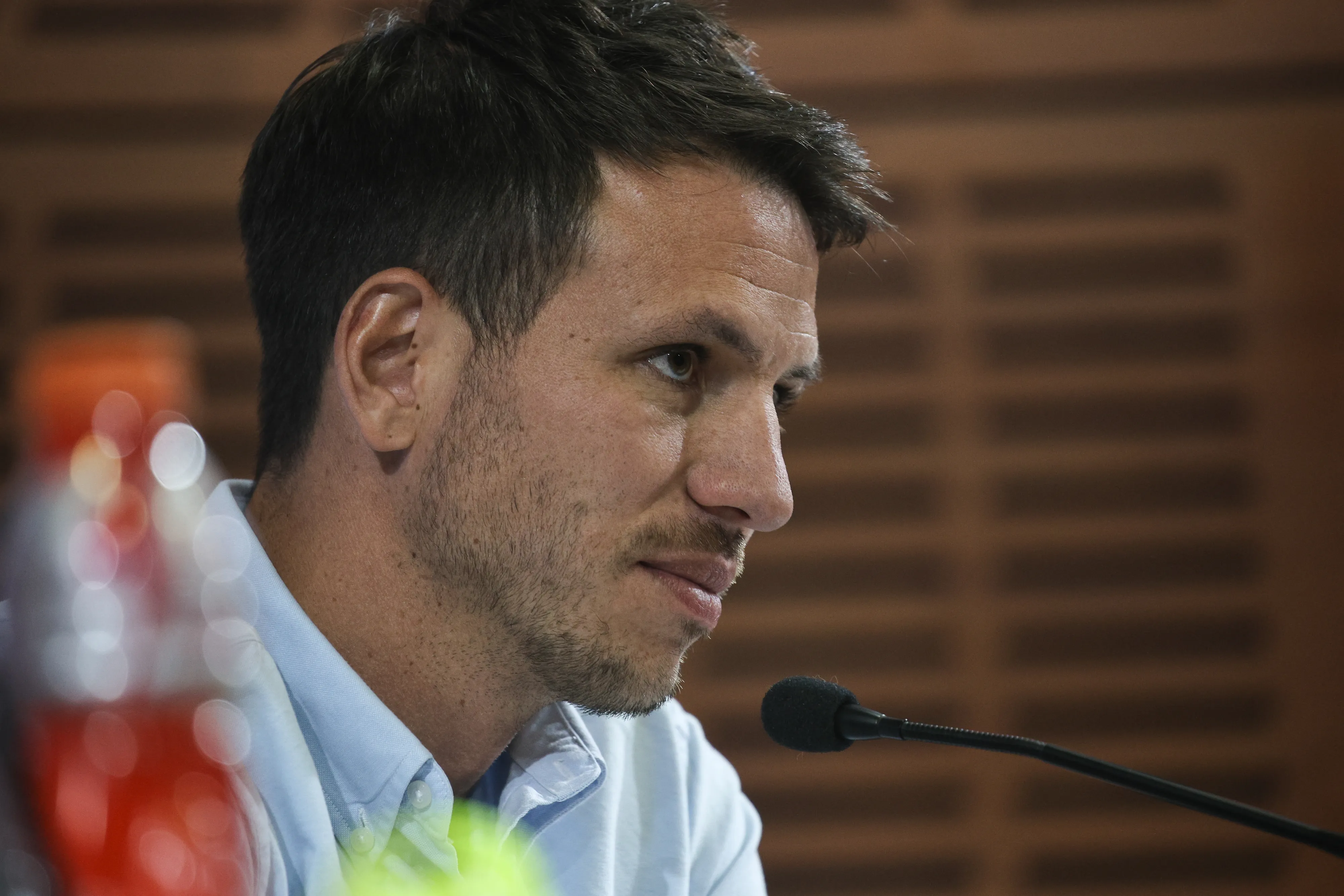 Manuel Mayo explica la exigencia en la U con Fernando Gago. Foto: Diego Martin/Photosport