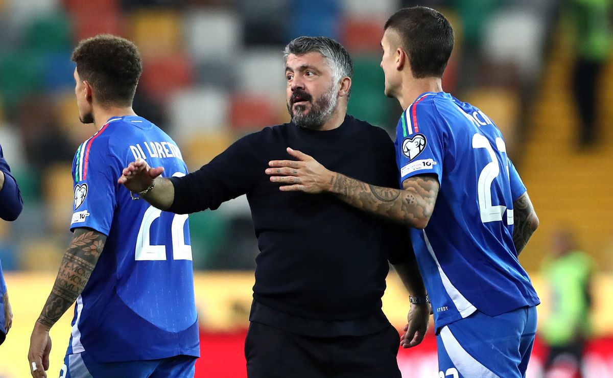 Gennaro Gattuso e Italia complicados a tres días del repechaje al Mundial: “Sería una locura”