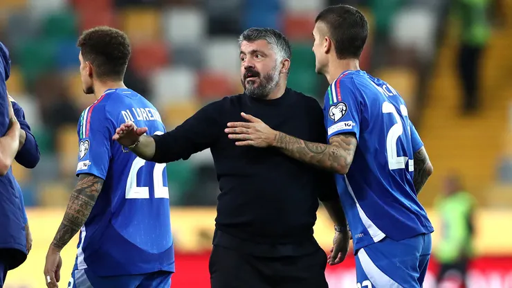 Los problemas de Gattuso en Italia a tres días del repechaje europeo al Mundial 2026.