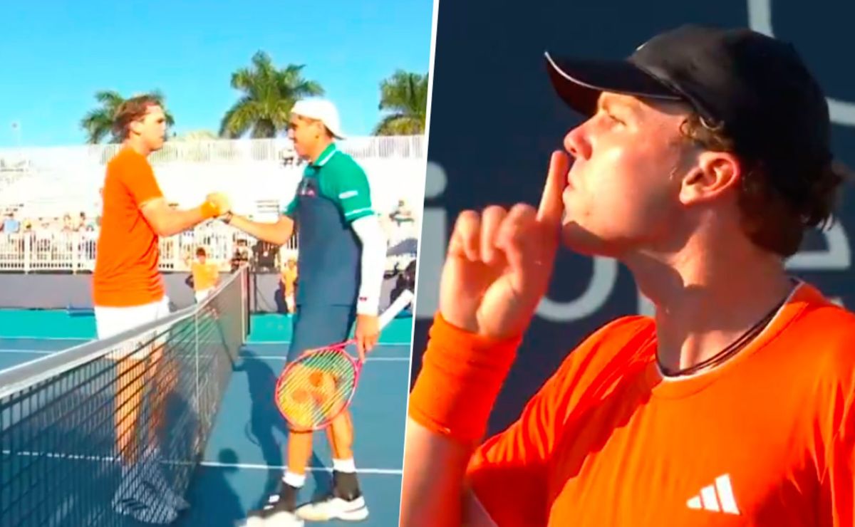 “No es bueno”: Verdugo de Alejandro Tabilo se llena de pifias por fea actitud en Miami