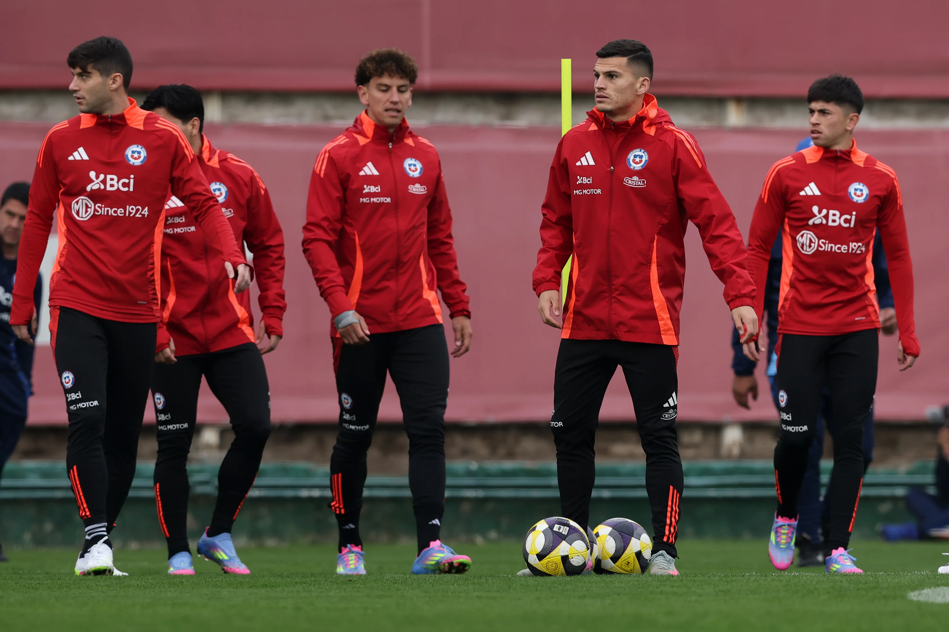 La selección chilena enfrentará el viernes a Cabo Verde. Foto: Javier Torres/Photosport