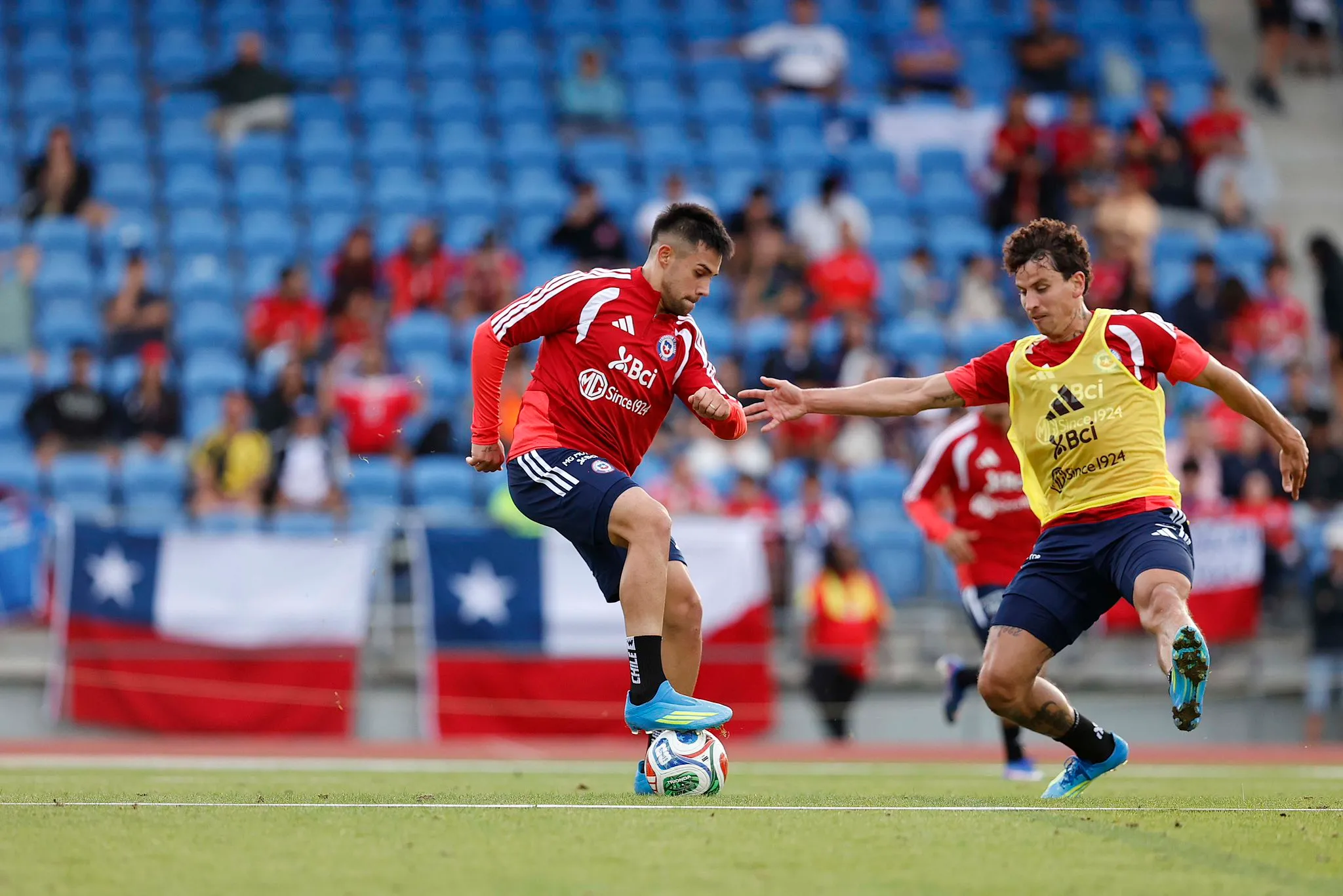 El entrenamiento especial que vivió la Roja | Carlos Parra/FFCh