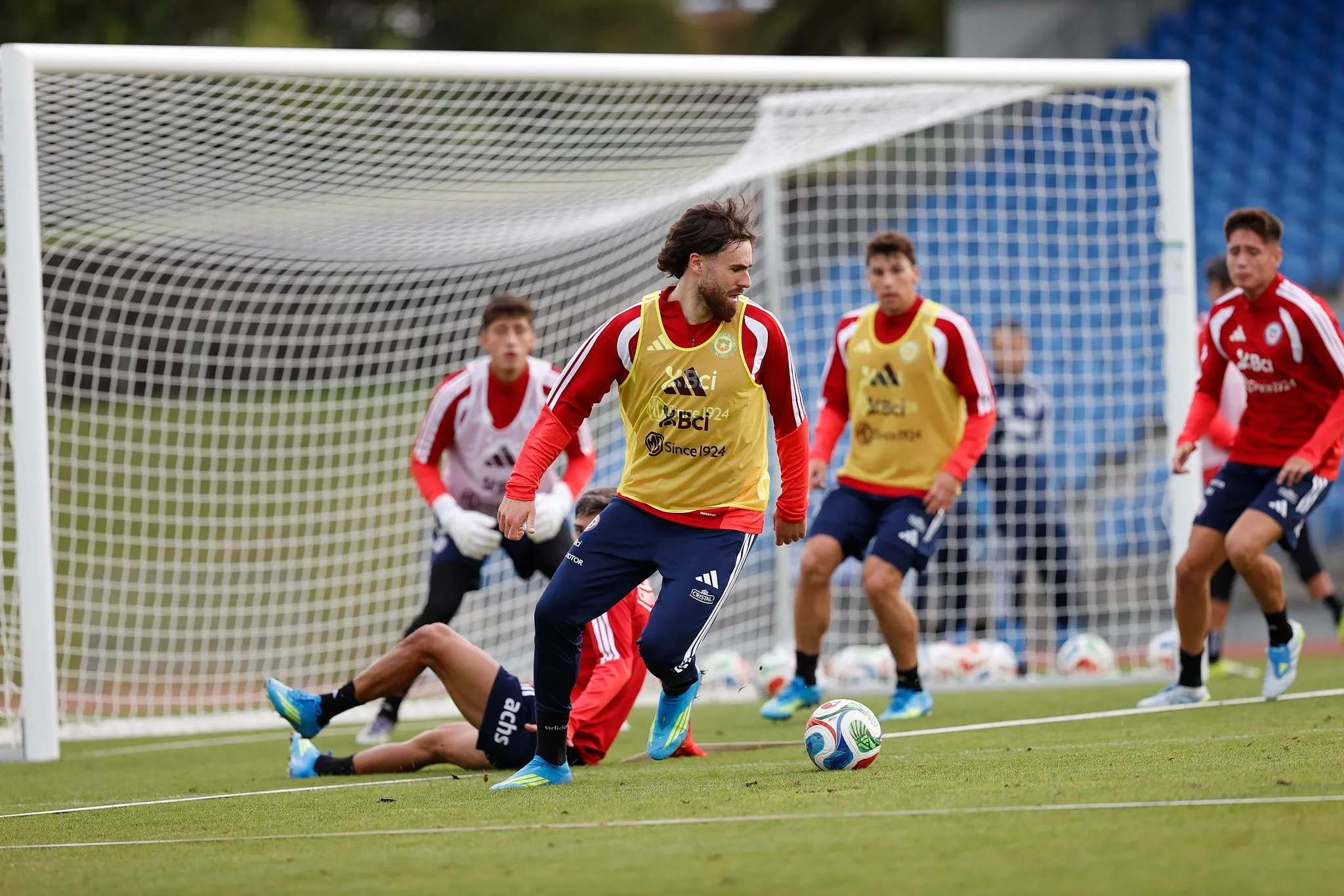 El entrenamiento especial que vivió la Roja | Carlos Parra/FFCh