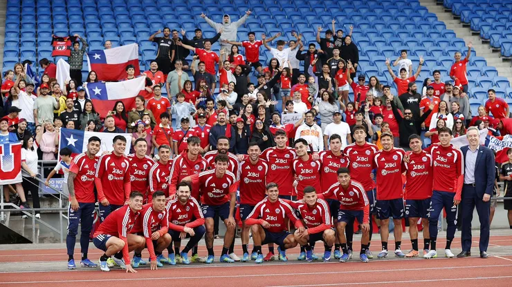 La Roja tuvo un entrenamiento especial en Auckland