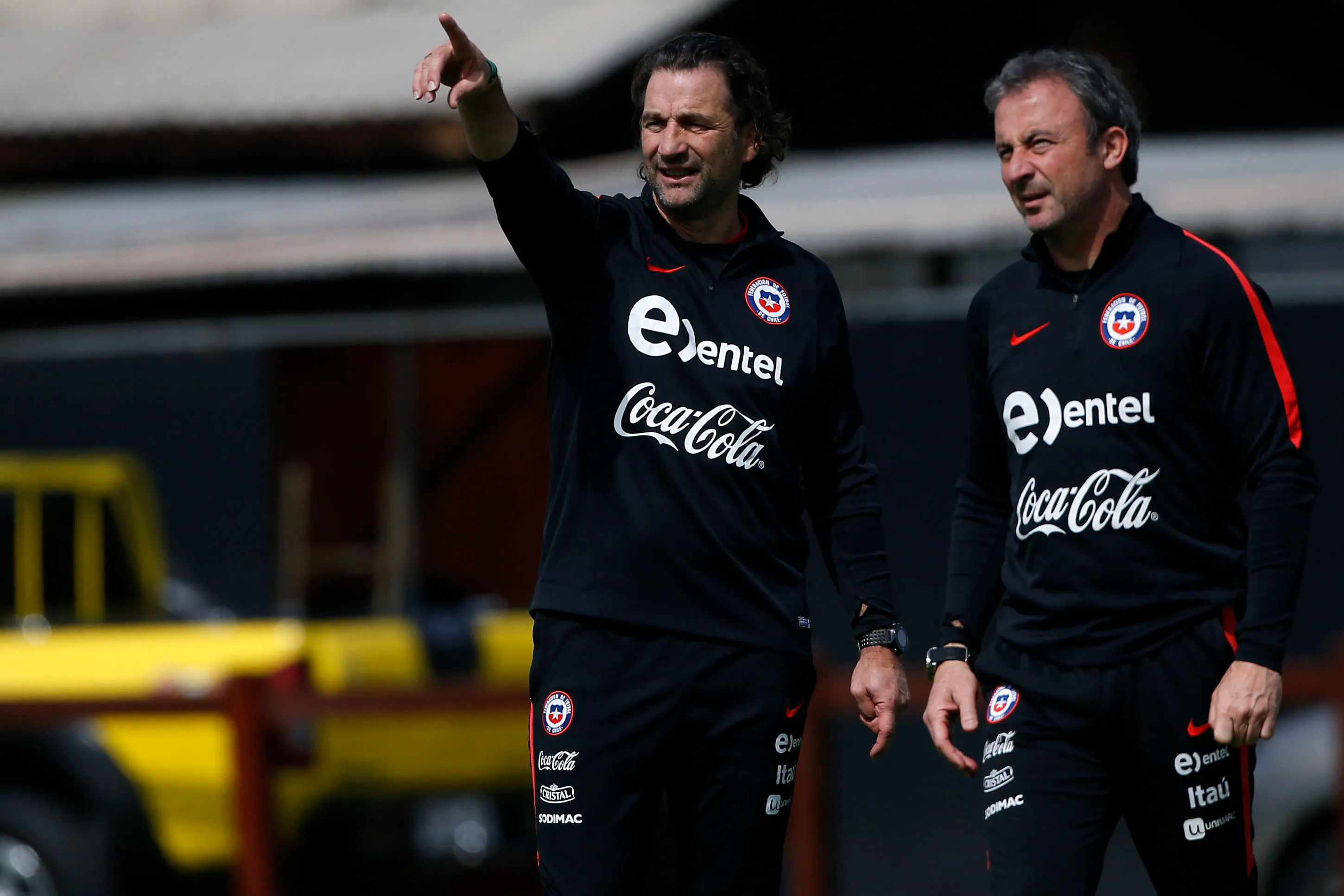 Manuel Suárez trabajó con Pizzi en la Copa América Centenario 2016. Foto: Andres Pina/Photosport