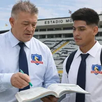 La gran lección que le da Borghi a Ortiz en Colo Colo por Cuevas