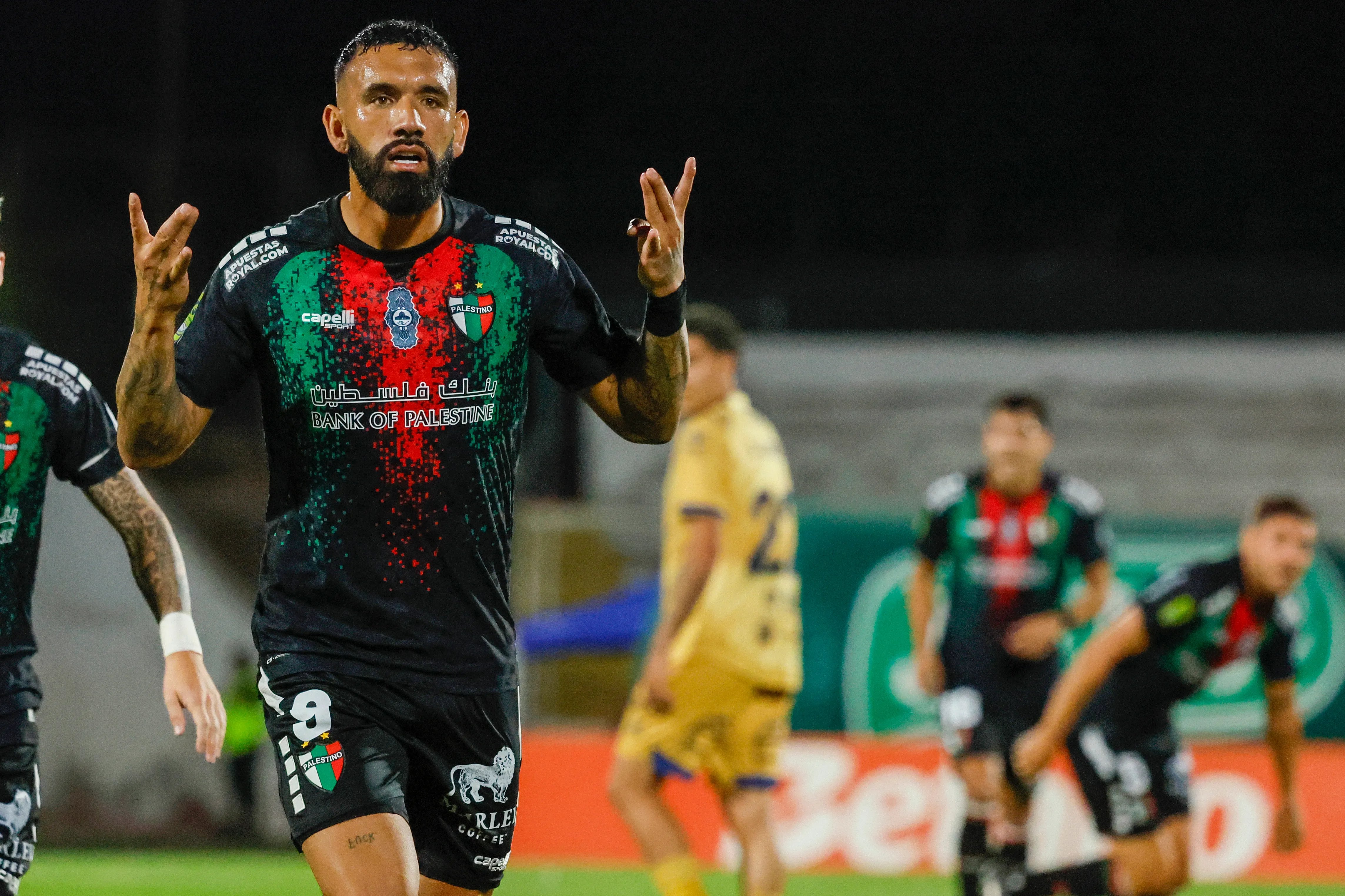 Ronnie juega actualmente en Palestino | Photosport