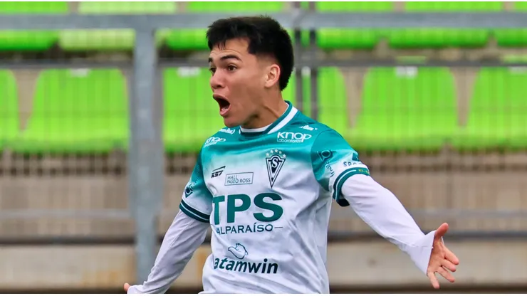 Denilson San Martín anotó su primer gol en el profesionalismo.