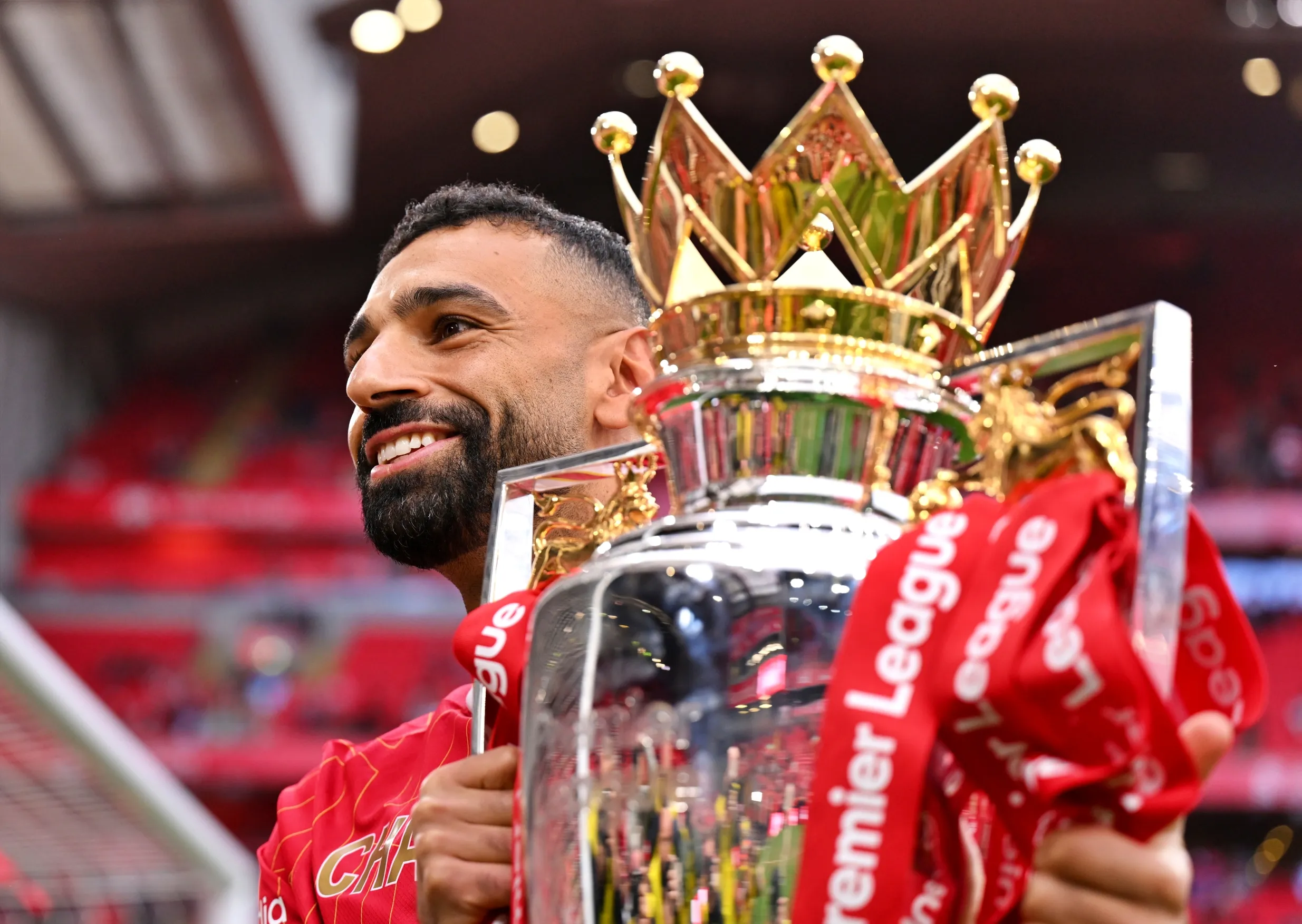 Mohamed Salah ganó prácticamente todo en sus nueve años en el Liverpool. Destacan dos Premier League y una Champions League. | Foto: Getty Images.