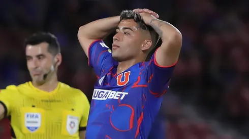 Lucas Assadi habló de varios temas en el Estadio Nacional. 
