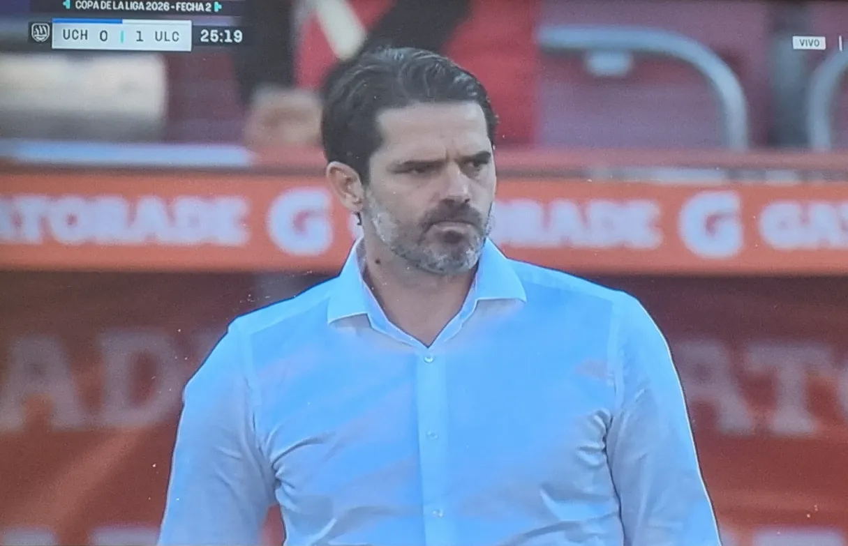 Fernando Gago y su reacción post gol de La Calera. (Captura TNT Sports).