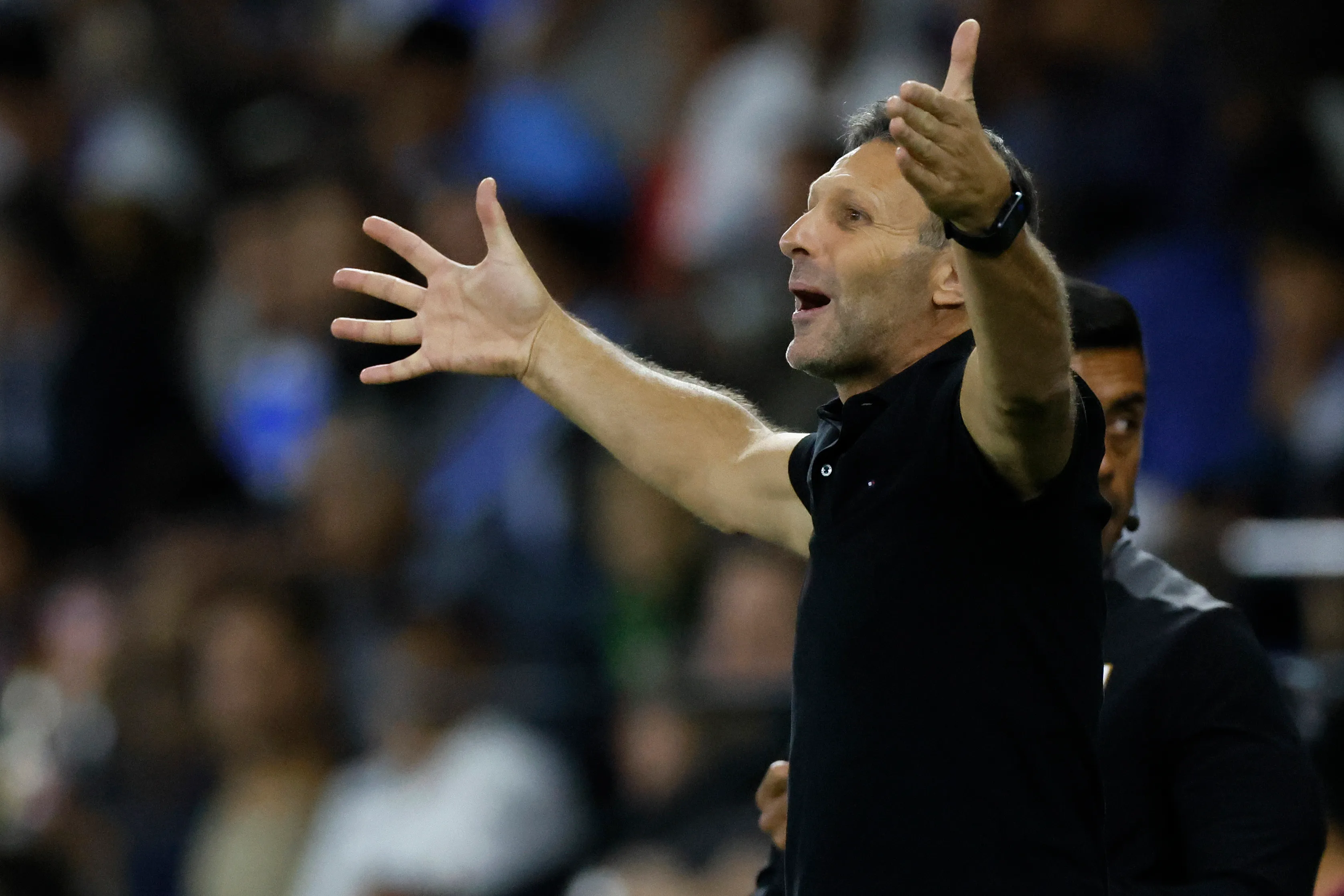 Walter Ribonetto en el hermoso Claro Arena. (Andres Pina/Photosport).
