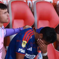 La U acurruca al destruido Gato Lucero: "Es fome, uno nunca..."