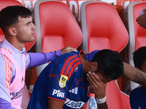 La U acurruca al destruido Gato Lucero: "Es fome, uno nunca..."