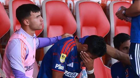 El Gato Lucero terminó llorando tras una nueva lesión en Universidad de Chile.
