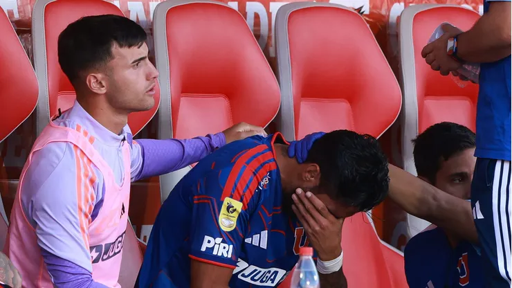 El Gato Lucero terminó llorando tras una nueva lesión en Universidad de Chile.