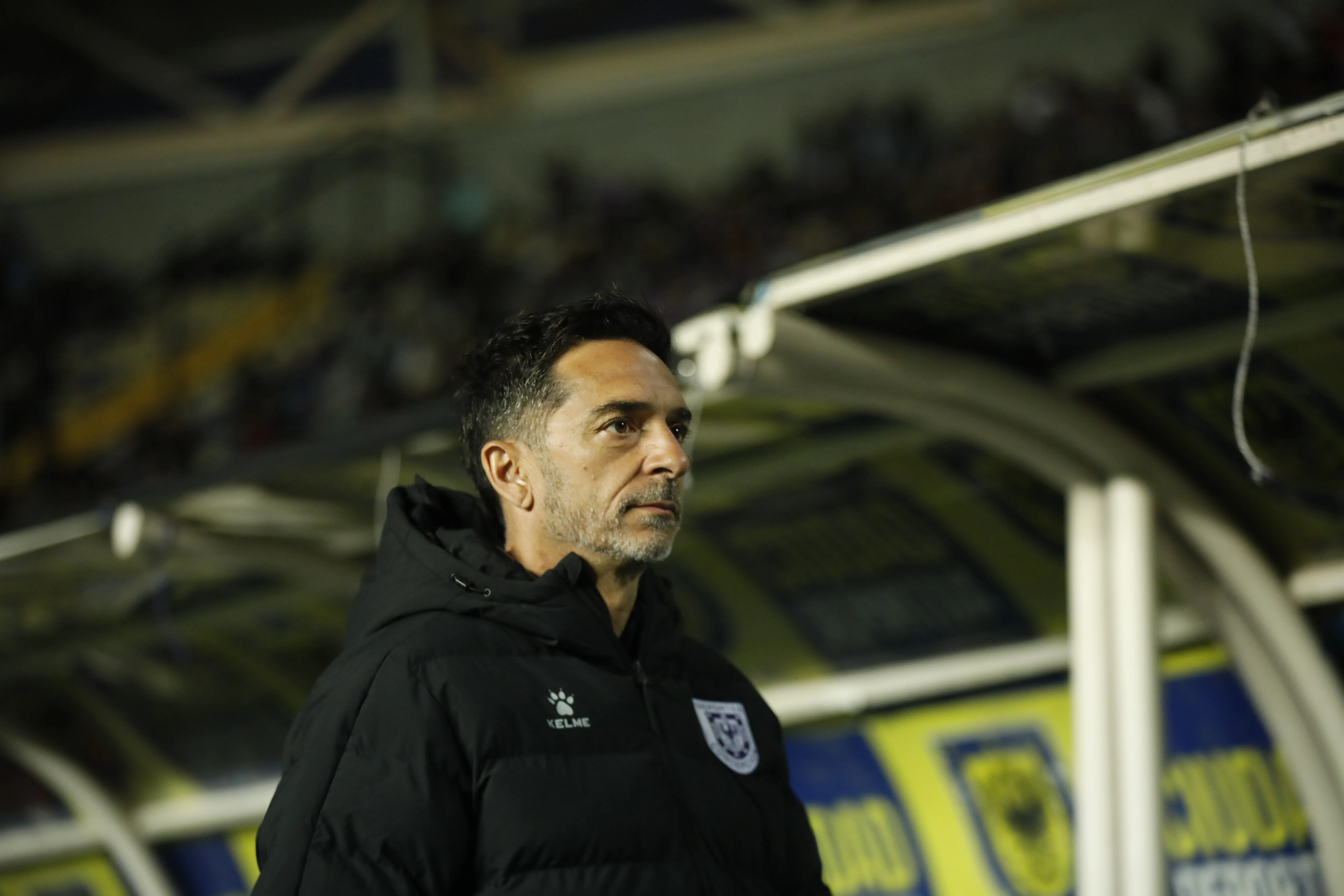 Walter Lemma, DT de Deportes Concepción. (Marco Vázquez/Photosport).