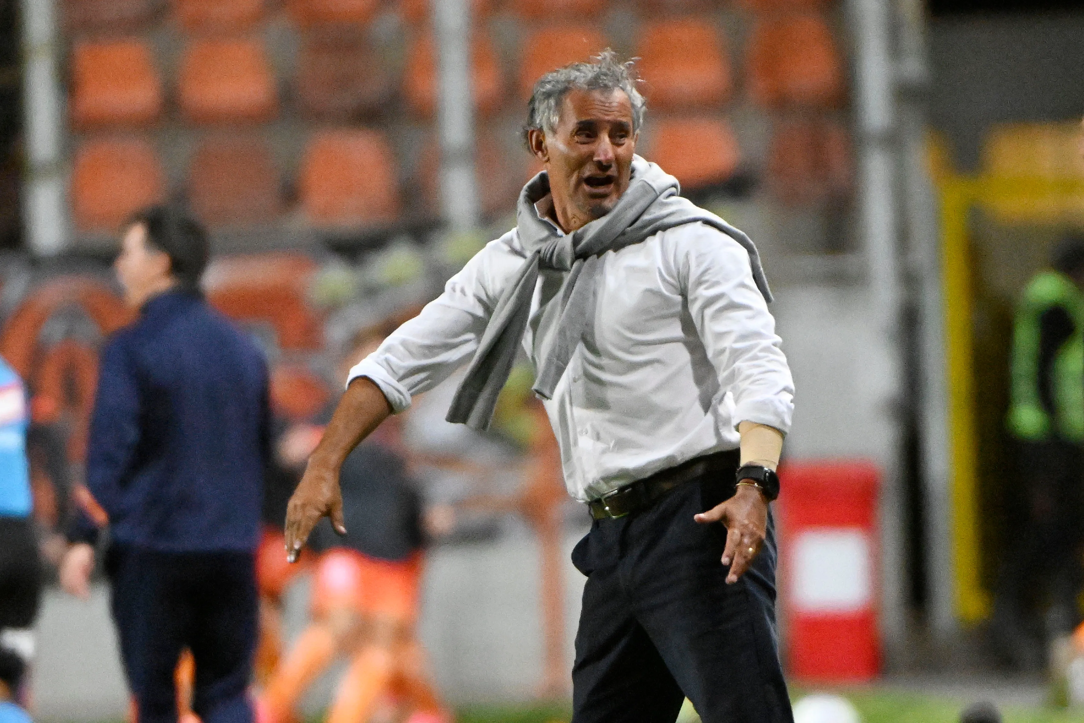 Miguel Ponce en el empate de Magallanes con Cobreloa. Foto: Pedro Tapia/Photosport