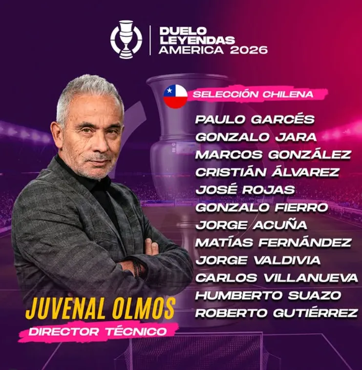 El equipo chileno y el resto de los sudamericanos lamenta la suspensión del Duelo de Leyendas.