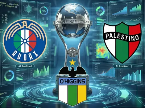 ¡Veredicto de la IA! La dispar suerte de los chilenos en Sudamericana