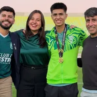 Moisés Villarroel esta chocho con su hijo campeón de Libertadores