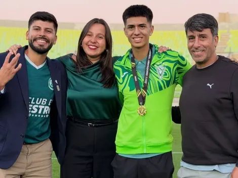 Moisés Villarroel esta chocho con su hijo campeón de Libertadores