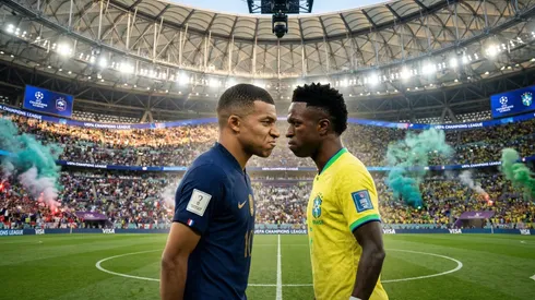 Vinicius Jr. y Mbappé se verán las caras en el amistoso internacional.