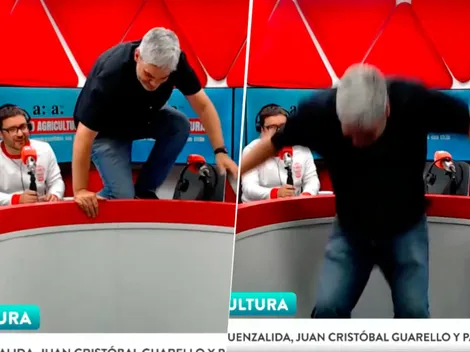 La insólita reacción de Guarello en su despedida de Radio Agricultura