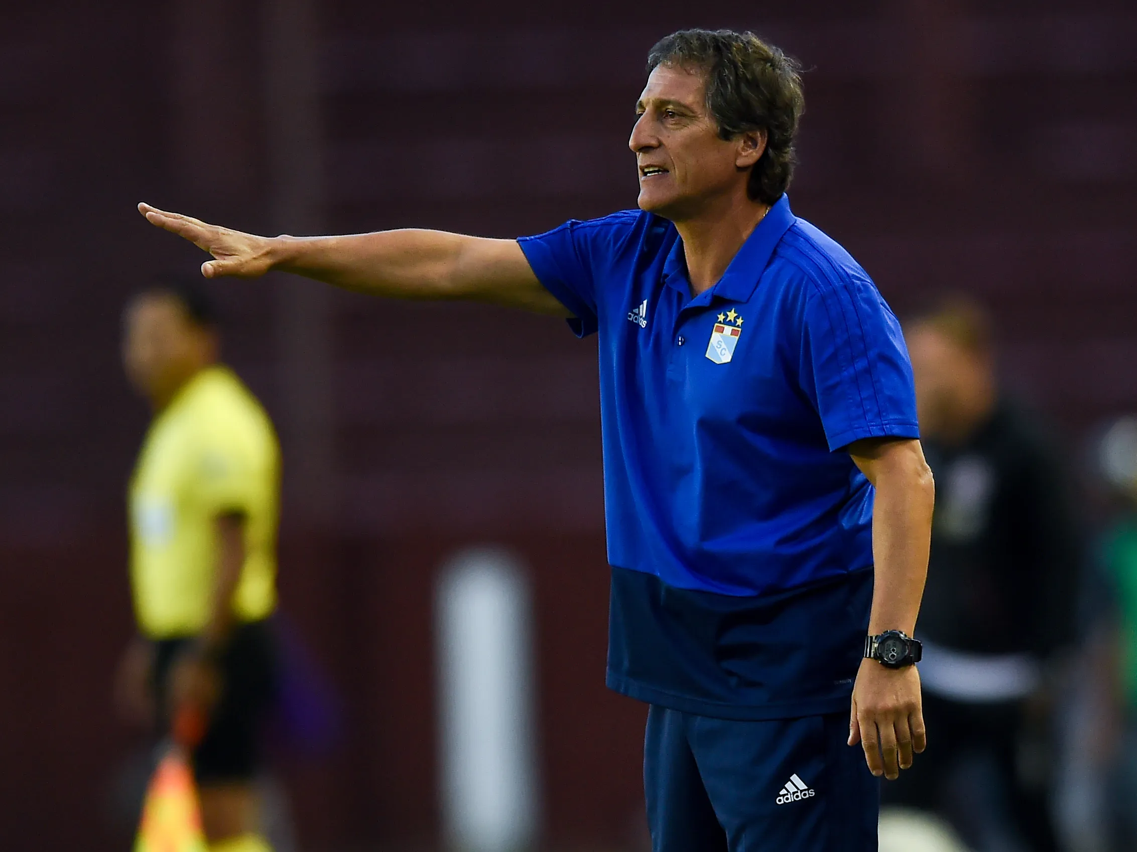 Mario Salas sacó campeón a Cristal en 2018. (Photo by Marcelo Endelli/Getty Images)