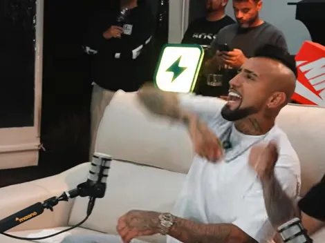 Vidal se vuelve loco celebrando a refuerzo de Colo Colo: "Qué bien cul..."