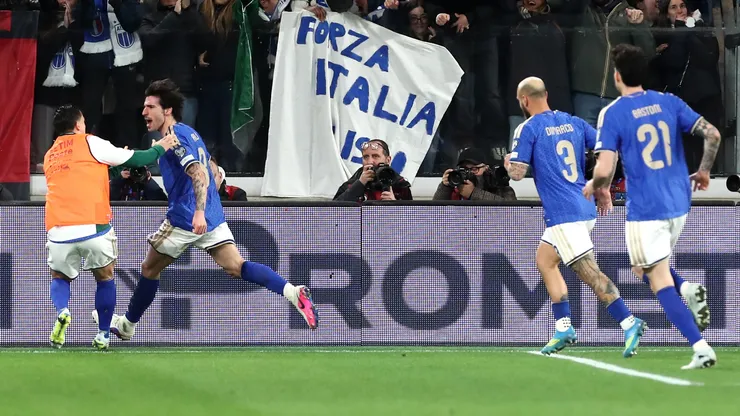 Italia avanza a la última fase clasificatoria al Mundial 2026.