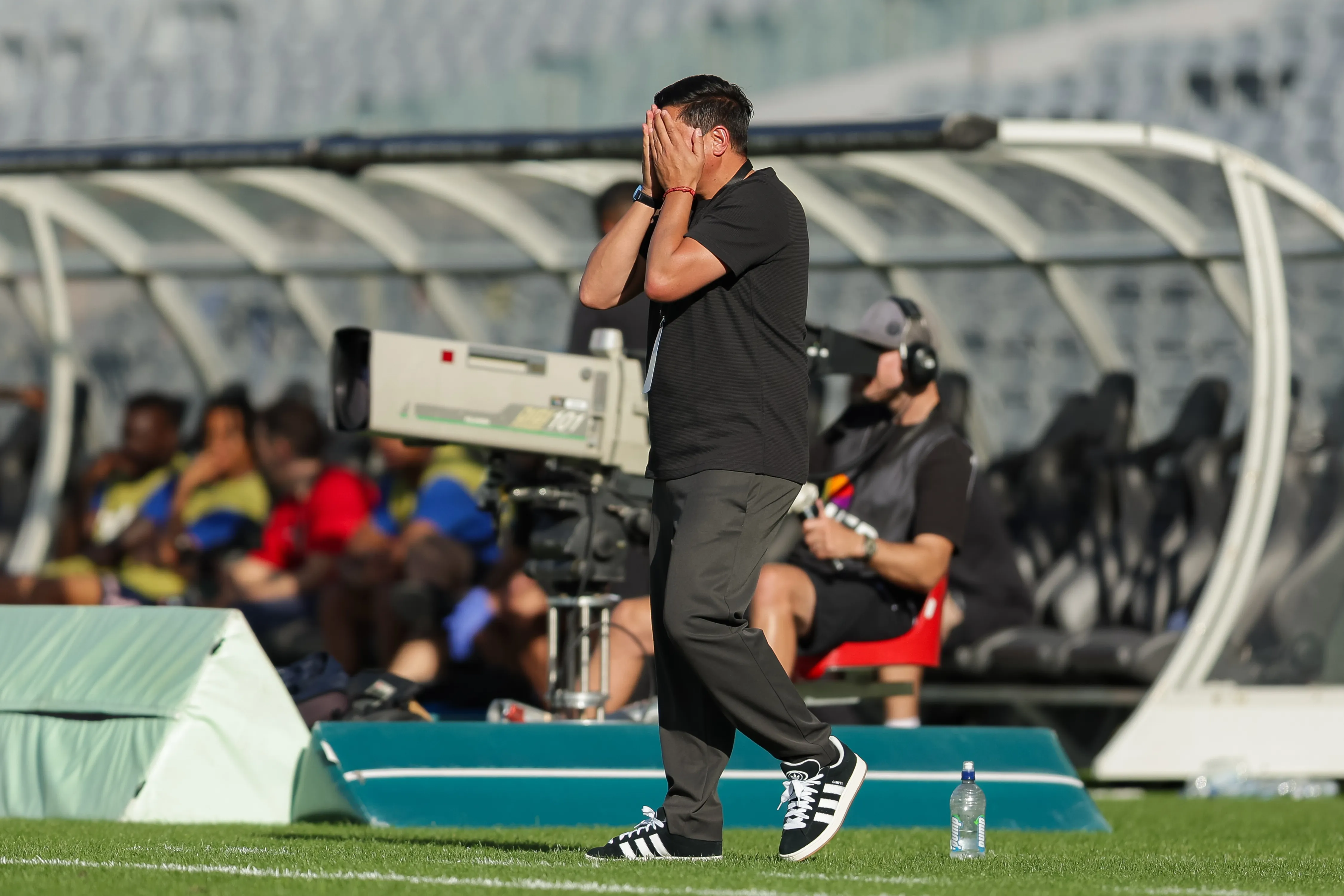 Nicolás Córdova terminó molesto por algunas situaciones que se dieron en la selección chilena. | Foto: Photosport.