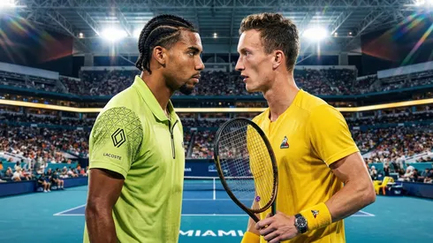 Fils y Lehecka definirán al primer finalista masculino del Miami Open 2026.