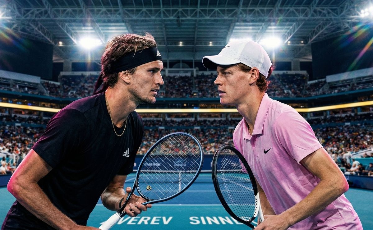 Alexander Zverev se mide a Jannik Sinner por las semifinales del Masters de Miami: Horario y TV