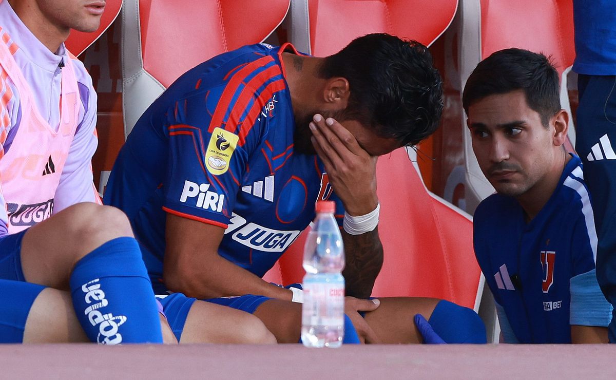 Filtran la lesión de Juan Martín Lucero y cuándo estaría de vuelta en U. de Chile