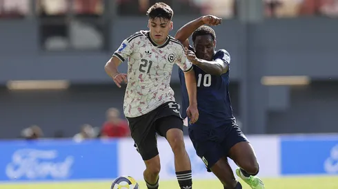 Ian Garguez fue titular en la selección chilena como lateral derecho. Pero no terminó así el partido.