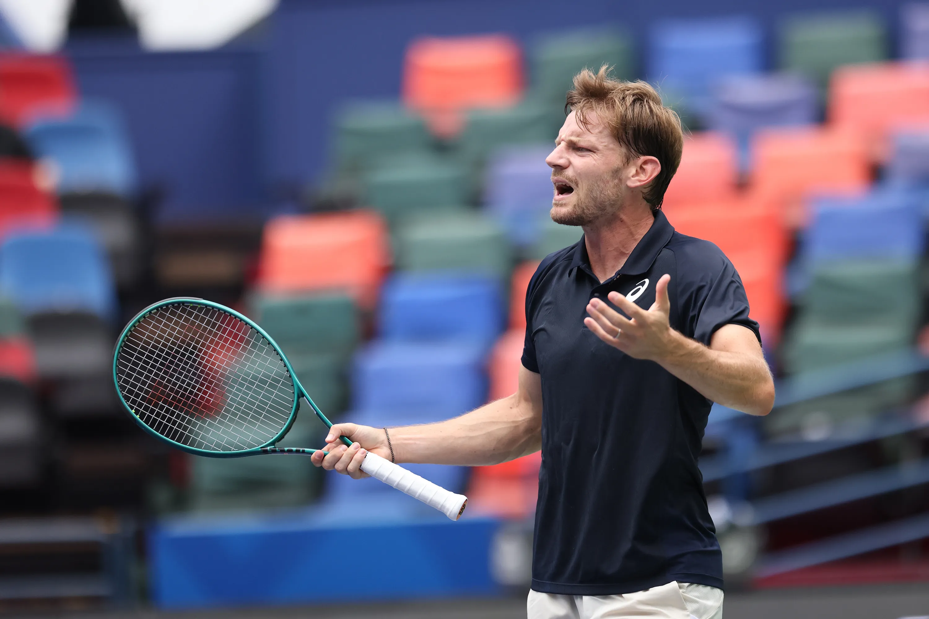 David Goffin anunció su retiro del tenis para el final del 2026 (Photo by Hu Chengwei/Getty Images)