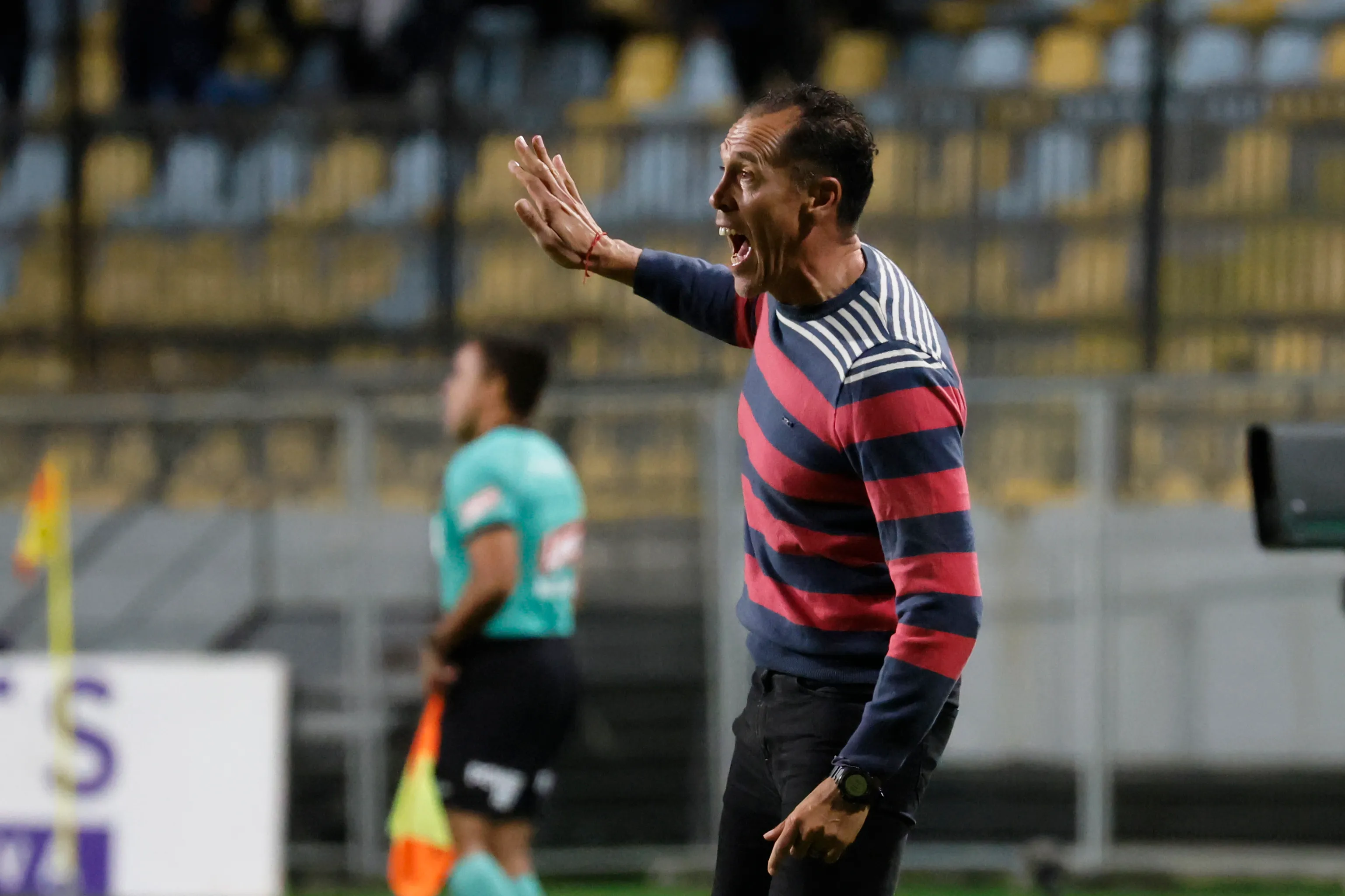 Lucas Bovaglio tendrá una gran duda que resolver en la Sudamericana. (Sebastian Cisternas/Photosport).